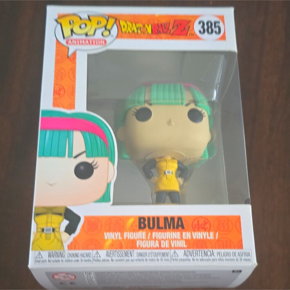 Funko Pop! Vinyl: Dragon Ball Z - Bulma Pop! Animation Vinyl Figure #385